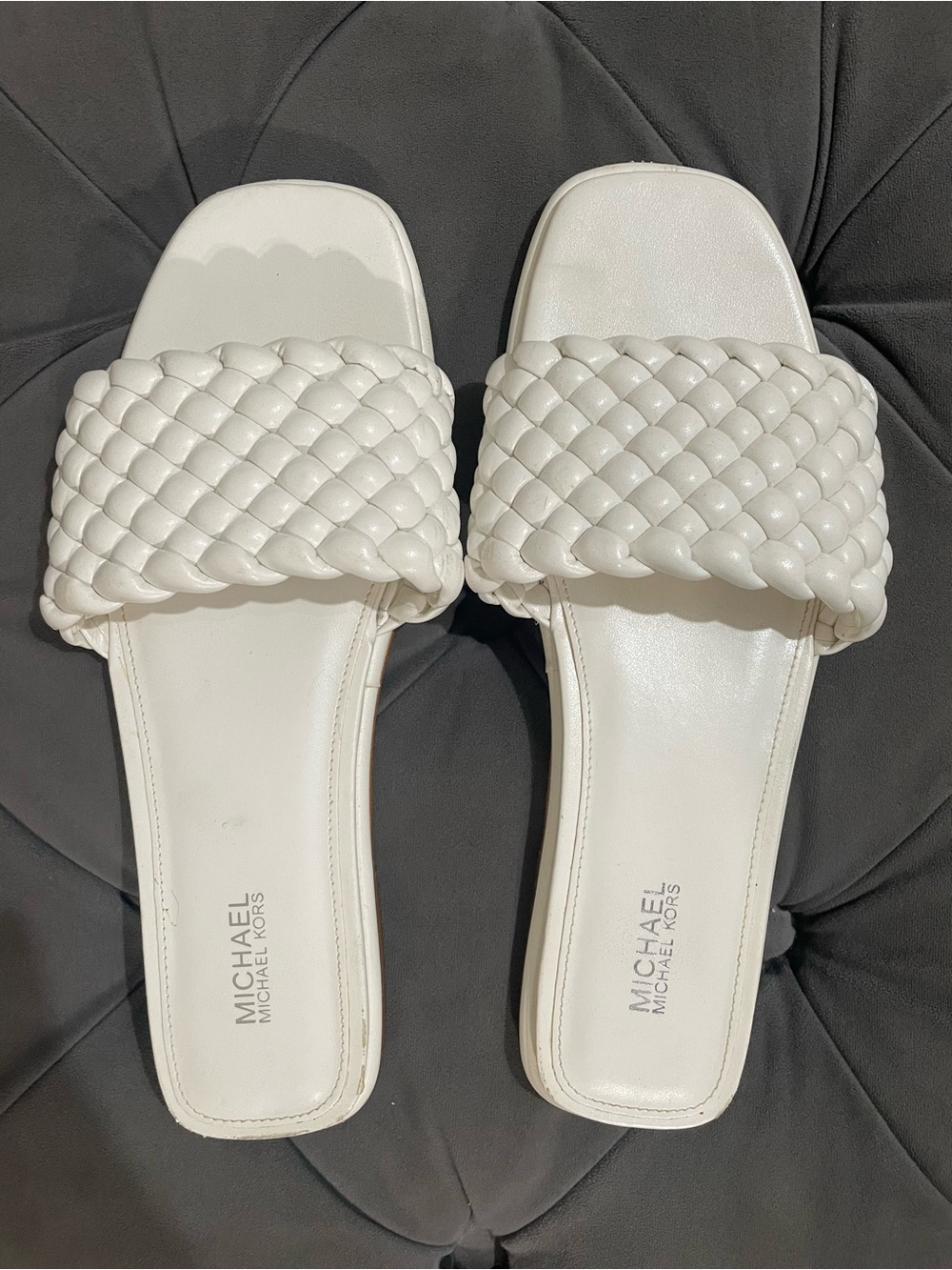 Michael Kors Amalia Braided Slide Sandal